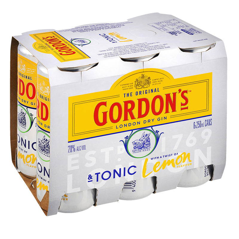 Gordon's Gin & Tonic 6 Pk Can