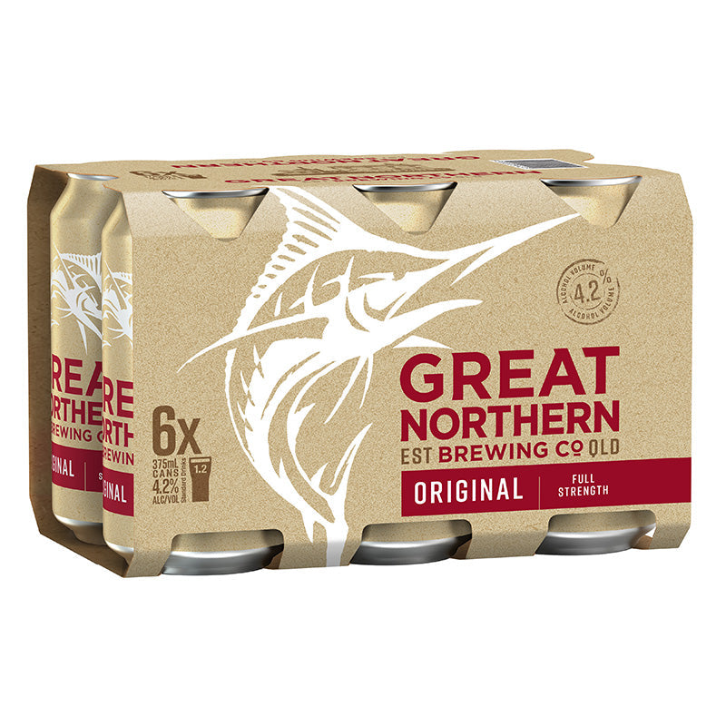 Great Northern Original 6pk 375ml Cans