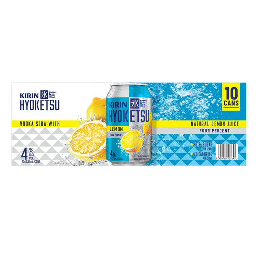 Kirin Hyoketsu Lemon 10pk 4% Cans
