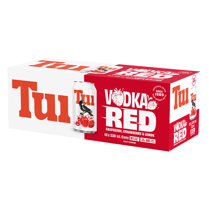 Tui Vodka Red 6% 330ml 10pks